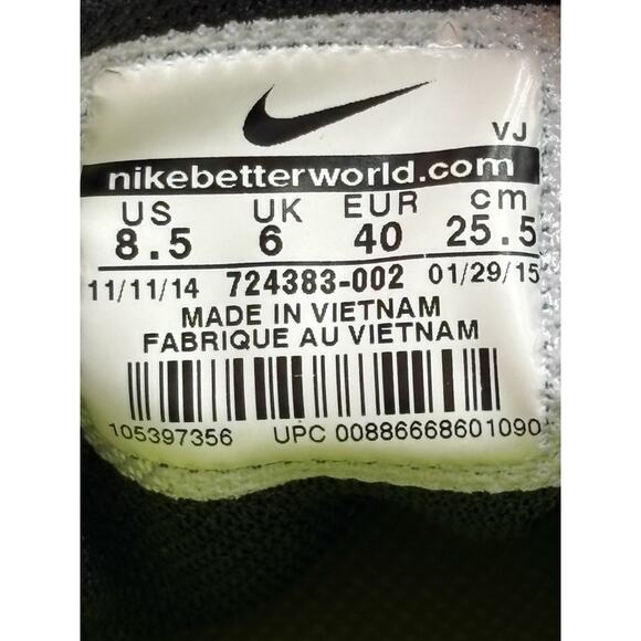 Nike Free 5.0 Men's NEW Running Shoe Black US Size 8.5 NIB - Picture 10 of 11